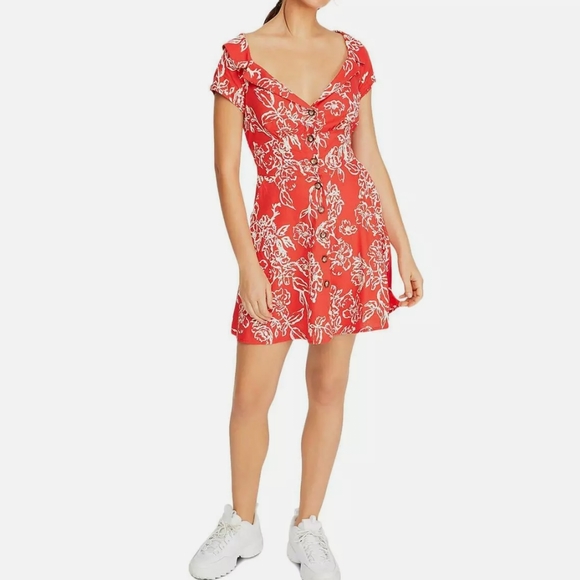 🎉Host Pick 🎉 FREE PEOPLE "A Thing Called Love" Dress - Picture 6 of 16
